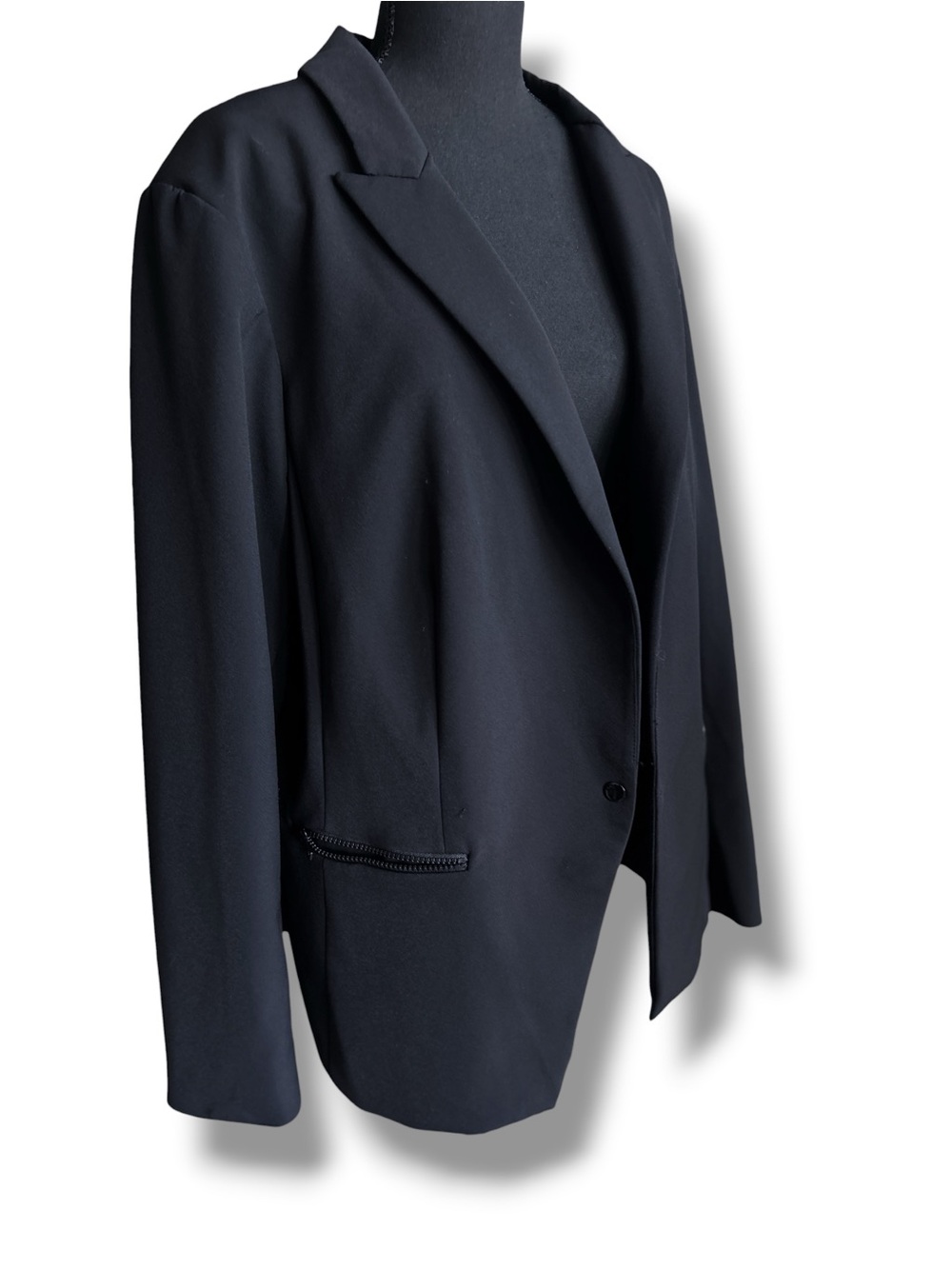 Veronica Beard Black Scuba Jacket/Blazer. Size 18 - Picture 8 of 14